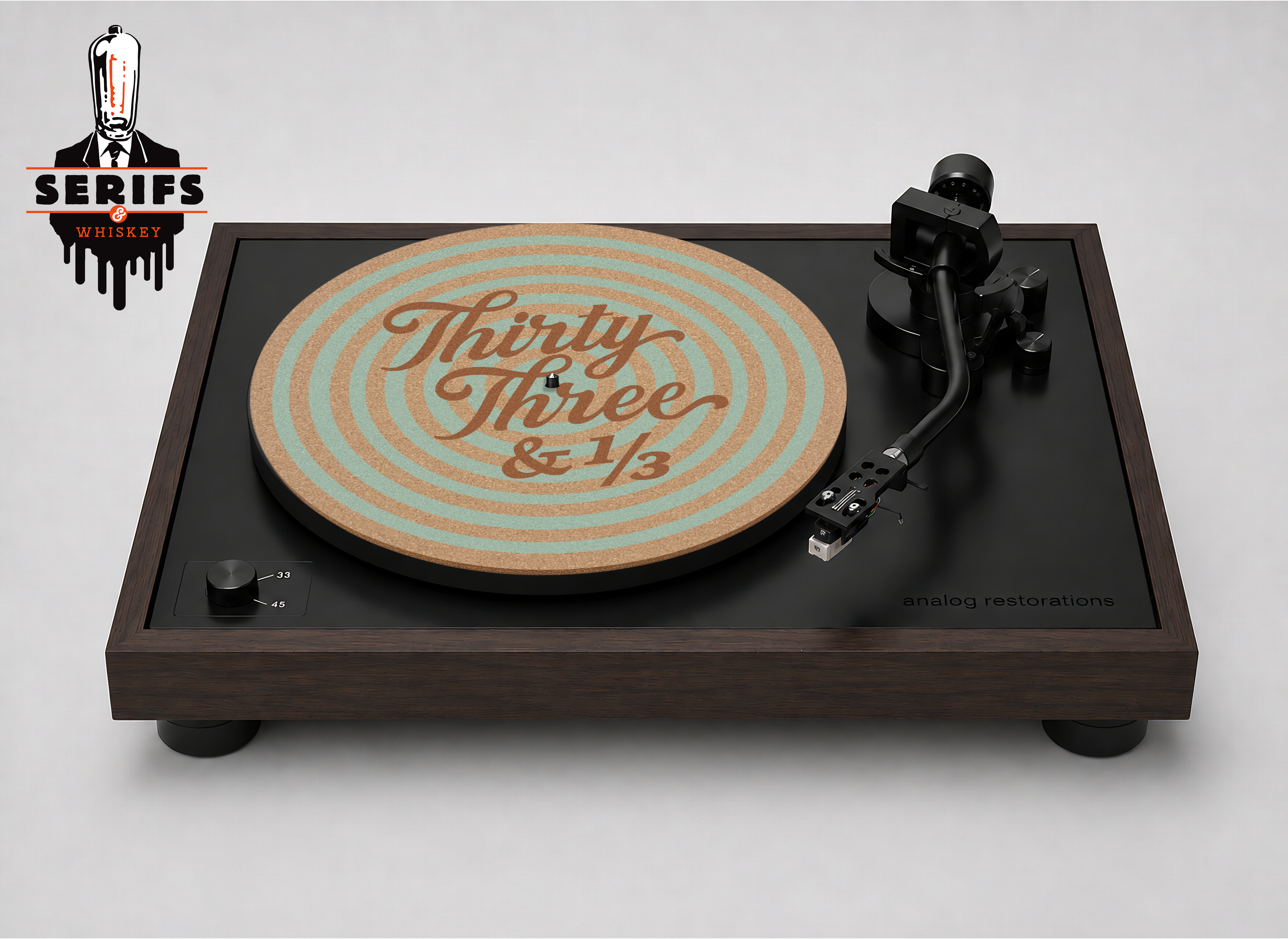 Thirty Three and a Third - Serifs and Whiskey