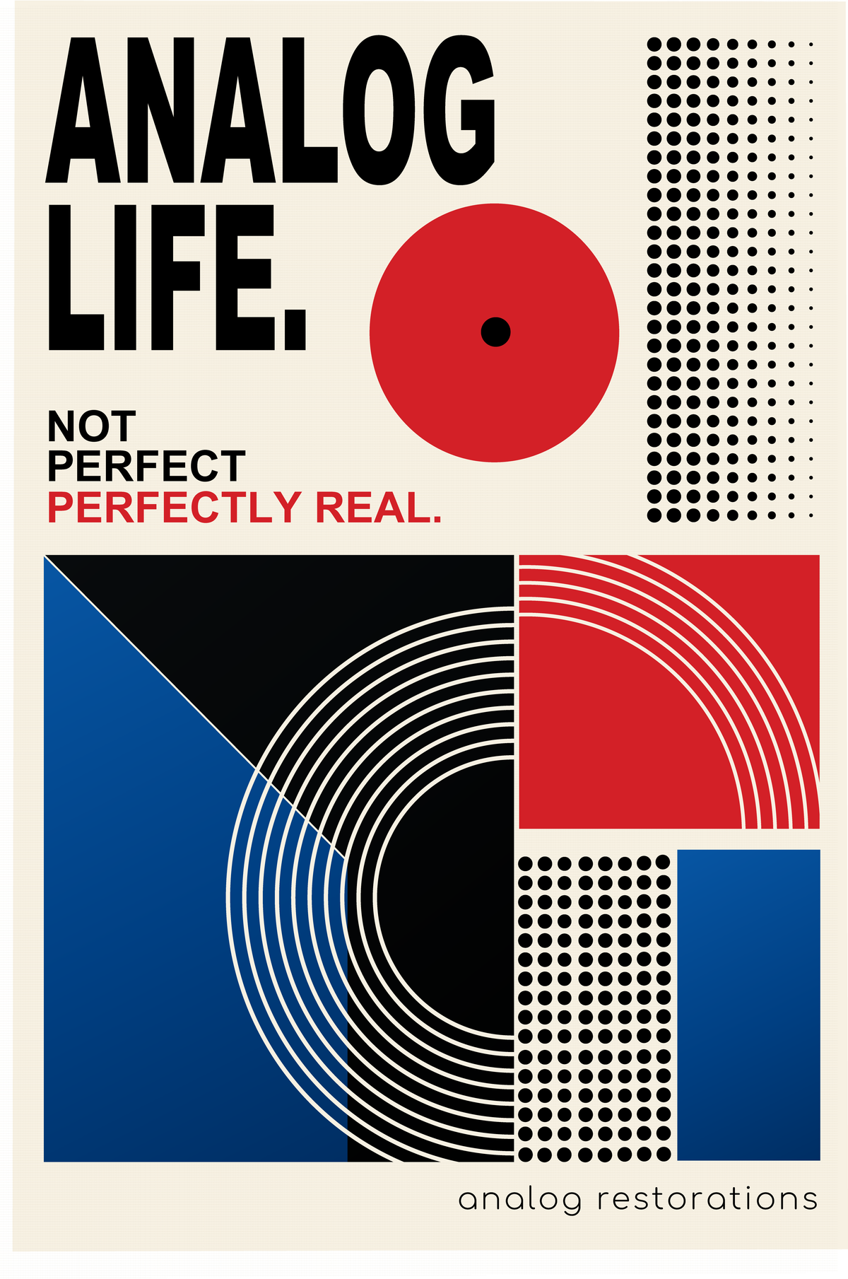 Analog Life Art Print 12" x 18"