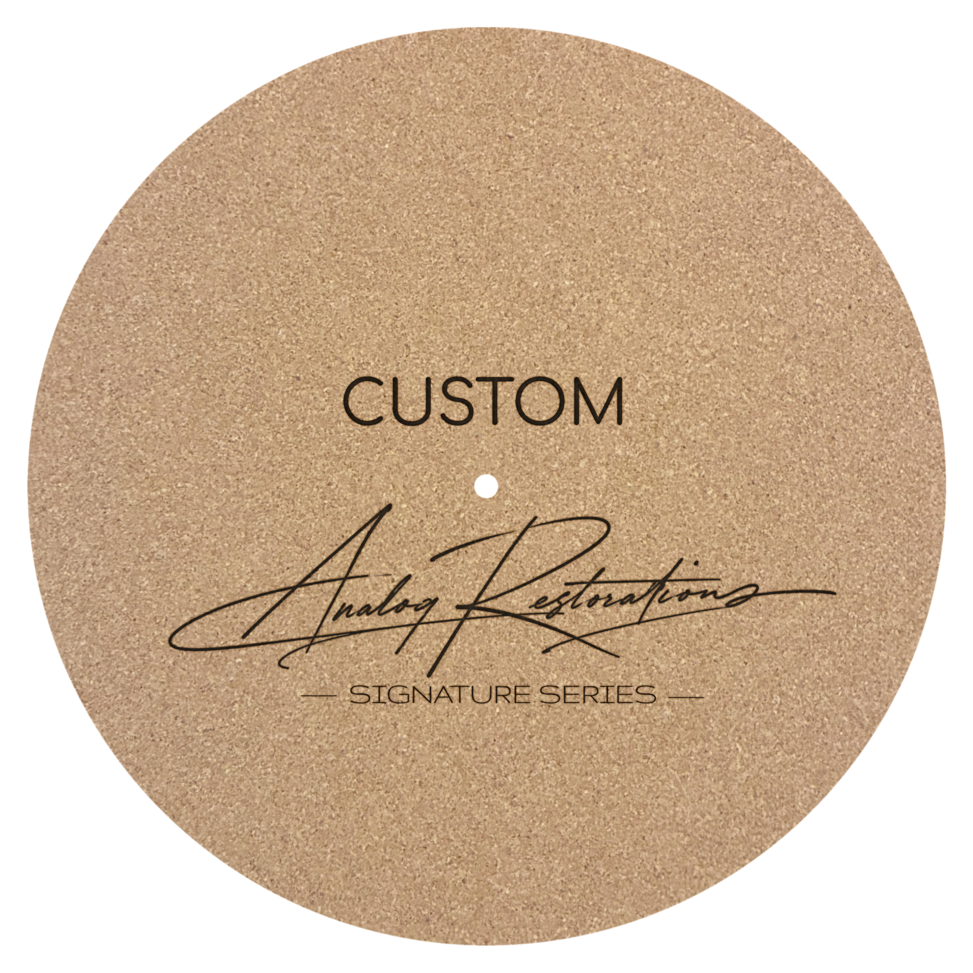 Custom Laser Engrave Option - Signature Series Mat