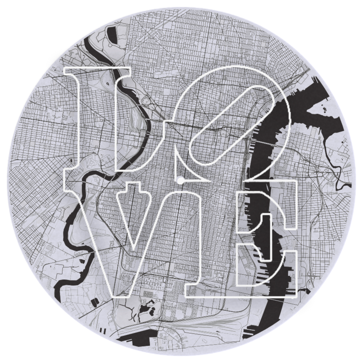 Philly Love - Felt Slip Mat