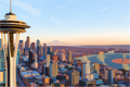 Emerald City Groove Print on Canvas